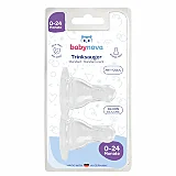 Baby Nova Set Tetine Rotunde Ceai Baby Bebe 2buc