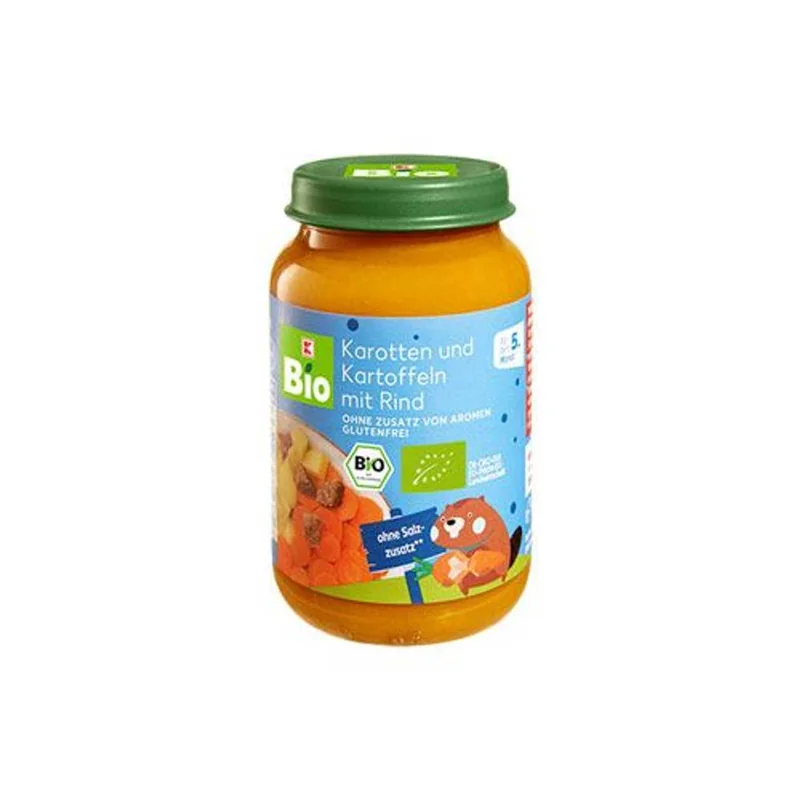 K-Bio Bio Piure Cartofi Morcovi Vita 190g