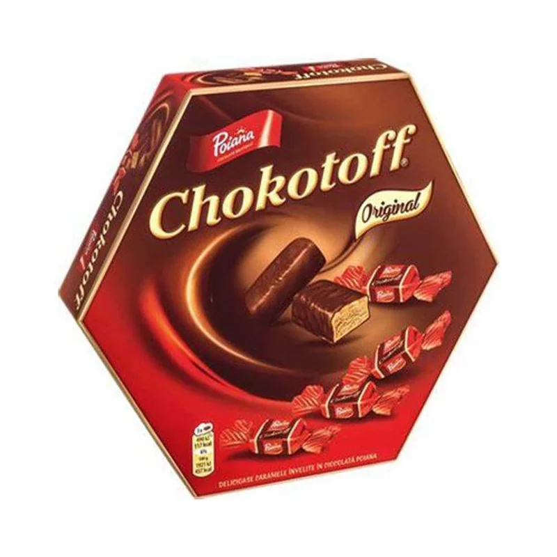 POIANA Chokotoff Caramele 221g