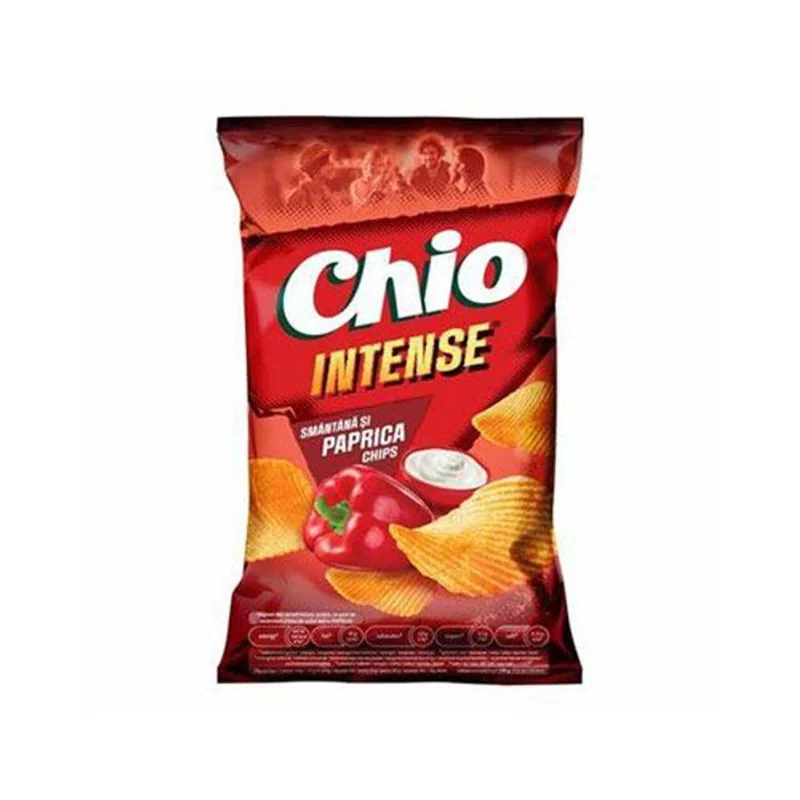 Chio Chips Intense Paprica Smantana 120g