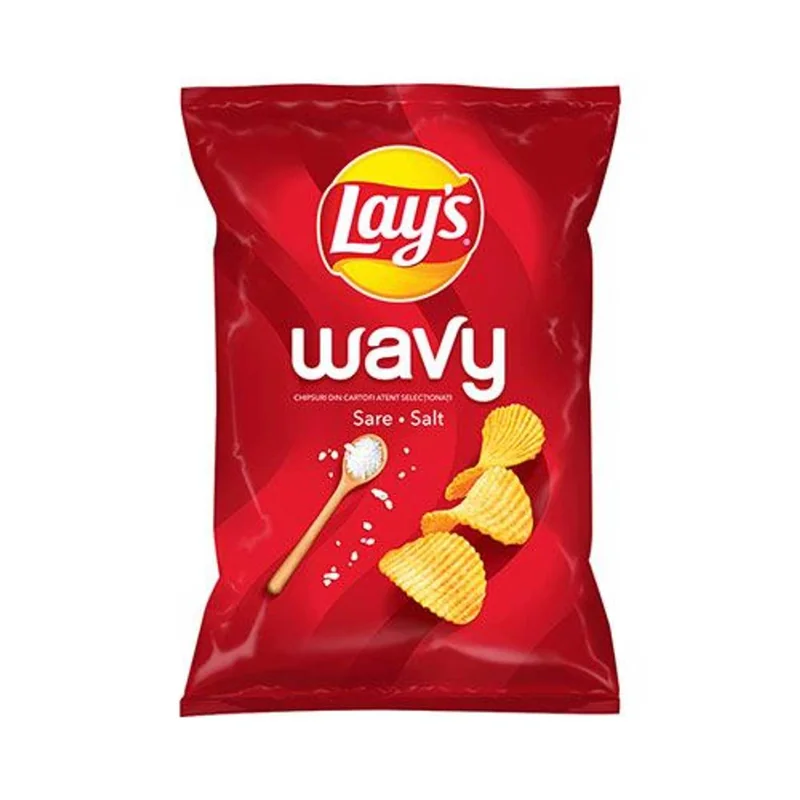 Lay's Wavy Chips Sare Cartofi 115g