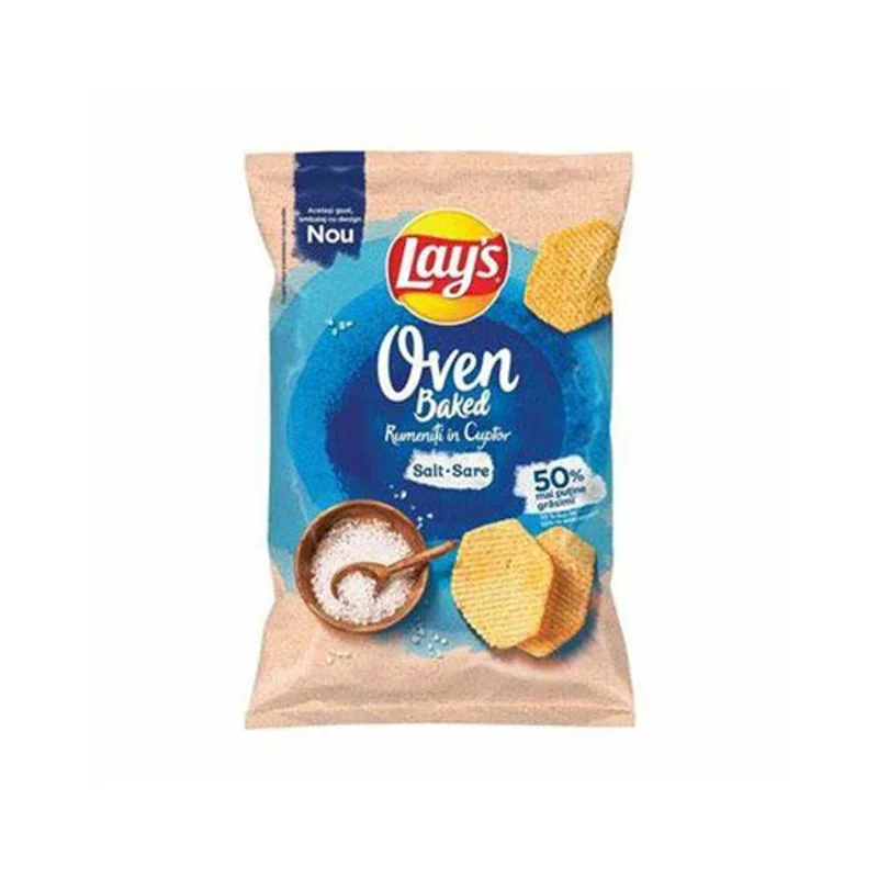 Lay's Chipsuri Sare Rumeniti Cuptor 105g