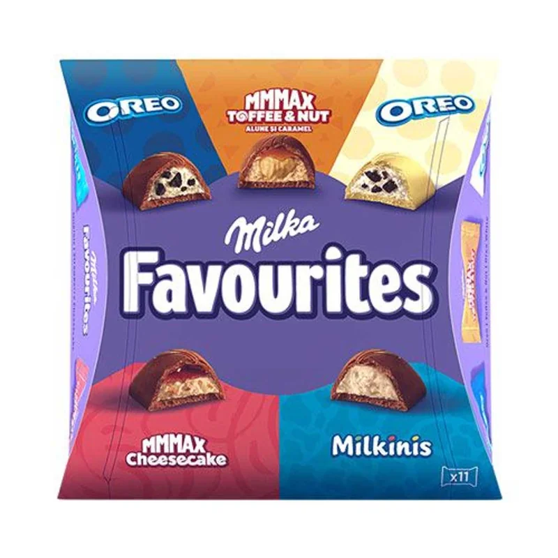 Milka Mix Praline Favourites Ciocolatele 95g
