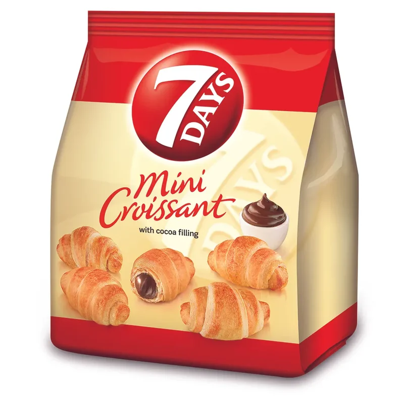 7 Days Mini Croissante Umplutura Cacao Cream 185g