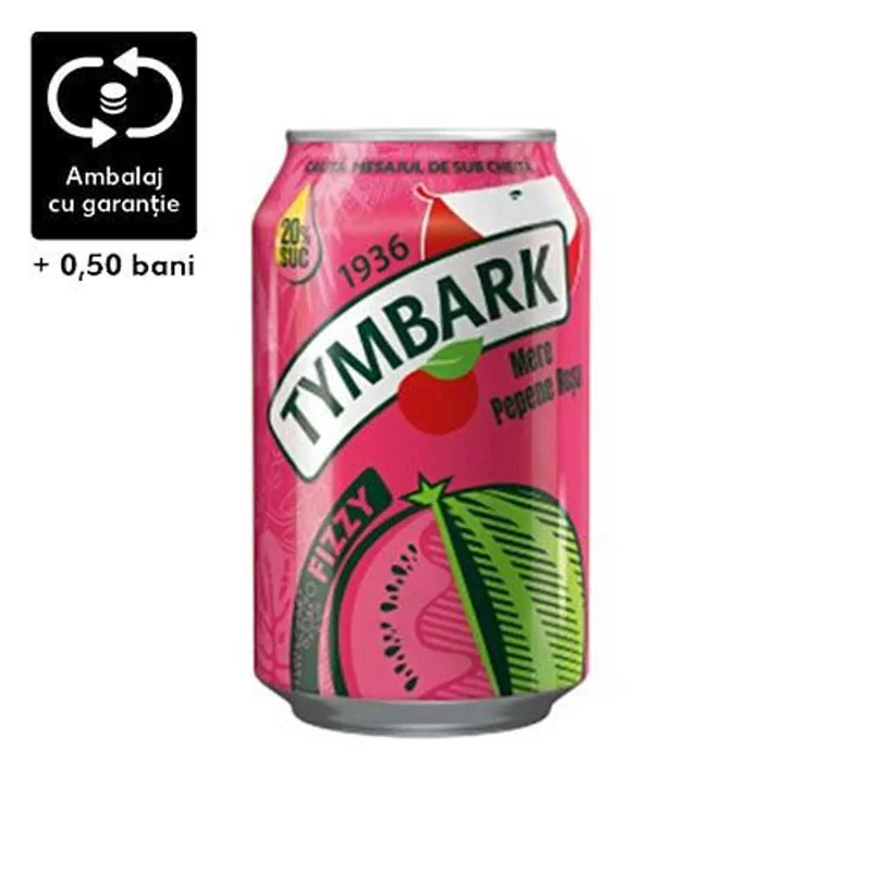 Tymbark Fizzy Carbogazoasa Mar Pepene 330ml