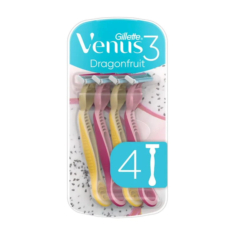 Gillette Aparat Ras Unica Folosinta Venus Dragonfruit Oceana 4buc