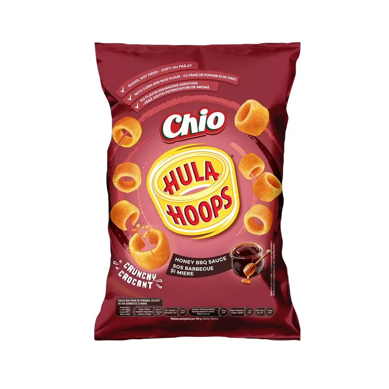 Chio Pufuleti Crocanti Bbq Miere Hula Hoops 70g