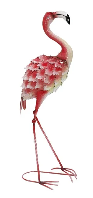 Garden Star Decoratiune Flamingo Star Metal H81 Cm
