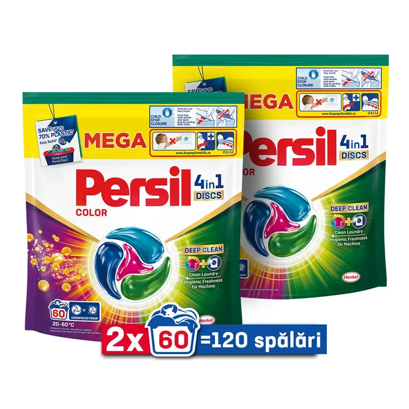 Persil Detergent Capsule Discs Color Spalari