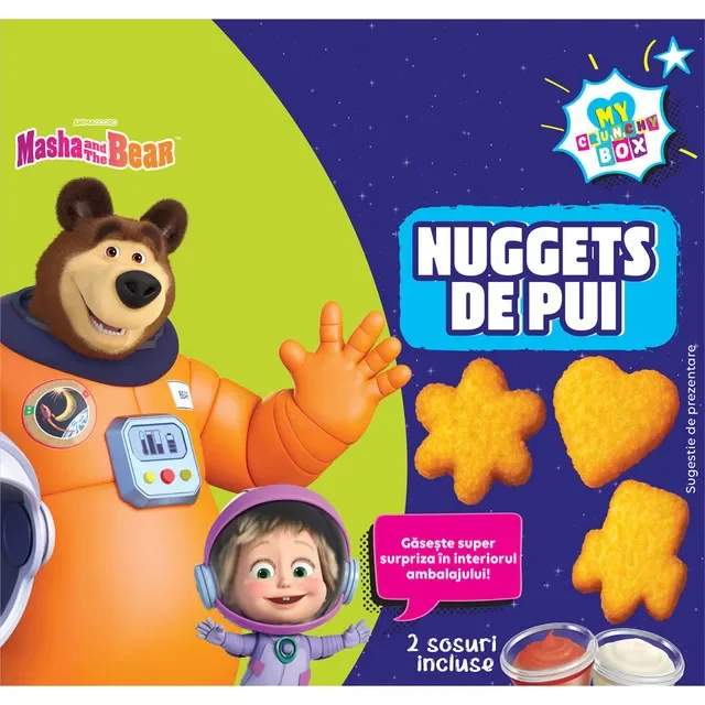 Grand Food Nuggets Pui Food My Crunchy Box Sos Pasare 50g