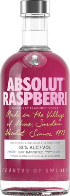 ABSOLUT Raspberry Vodca 38% 700ml