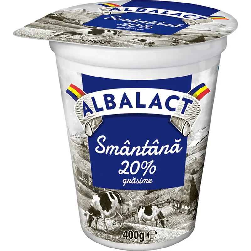 Albalact Smantana Grasime 20% 400g
