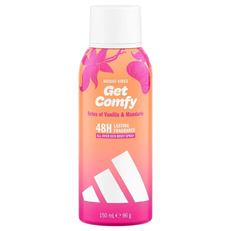 Adidas Deodorant Spray Vibes Get Comfy Natural 150ml