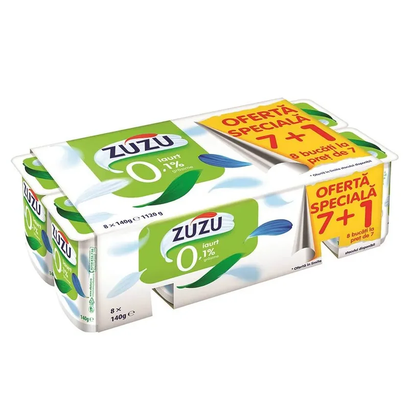 ZuZu Iaurt Degresat 7 140g