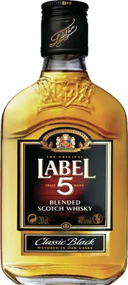 LABEL 5 5 Black Scotch 200ml