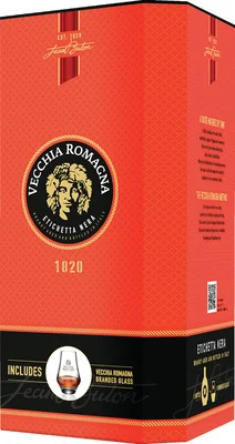 VECCHIA ROMAGNA Romagna Brandy Pahar 38%