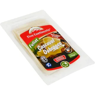 Five Continents Continents Cascaval Dobrogea Feliat 150g