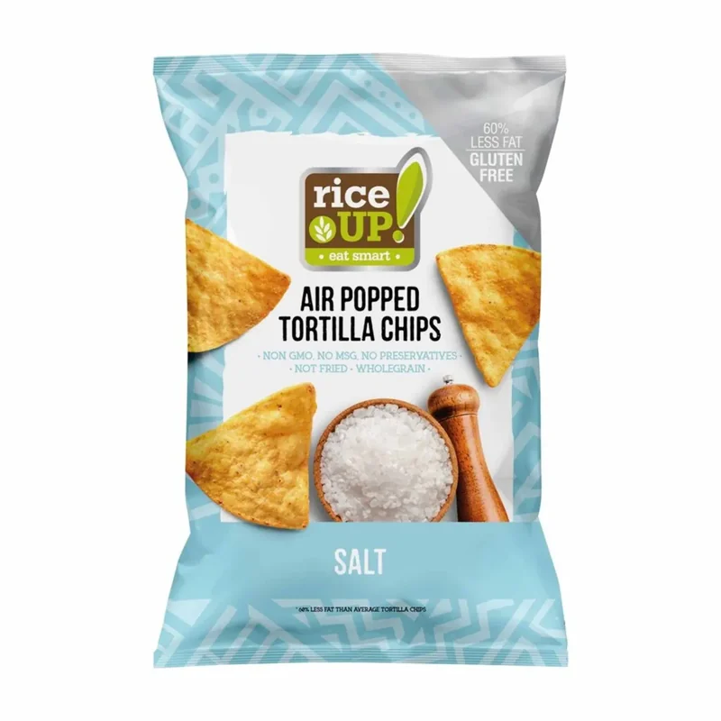 Rice Up Tortilla Chips Sare Up 60g