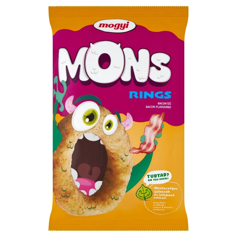 Mogyi Pufuleti Porumb Inele Bacon Mons Rings 70g