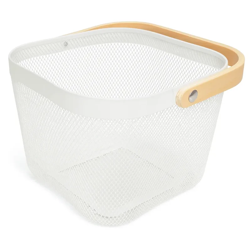 Heinner Cos Maner Home Risa Metal Alb 24.5x24x17.5 Cm 17.5cm