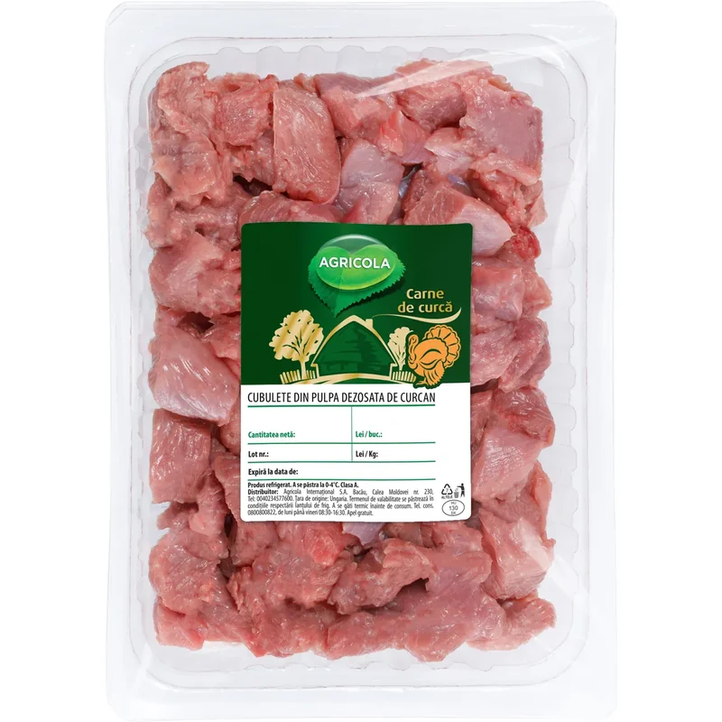 Agricola Cubulete Pulpa Dezosata Curcan Fara_os 500g