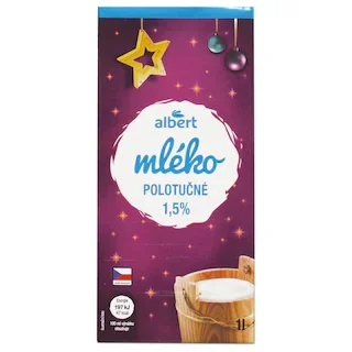 Albert Lapte Uht 1.5% 1000ml