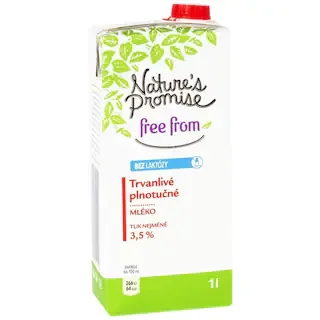 Nature's Promise Free From Lapte Uht Lactoza 3.5% 1000ml