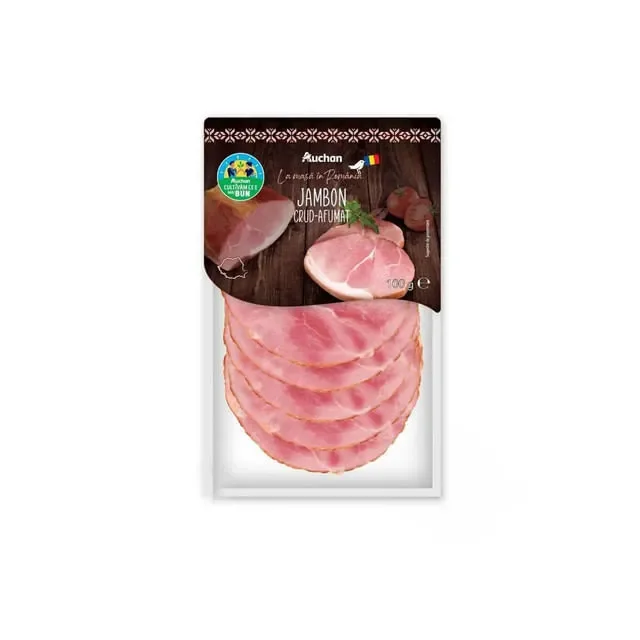 Filiera Auchan Jambon Afumat Uscat Masa Romania Afumatuscat 100g