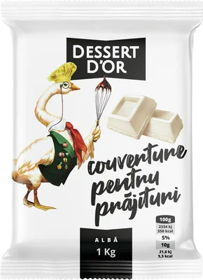 DESSERT D'OR Dor Tableta Alba 1000g