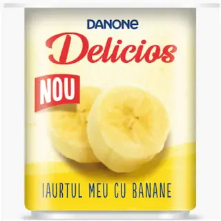 Danone Iaurt Banana Grasime 2% 125g