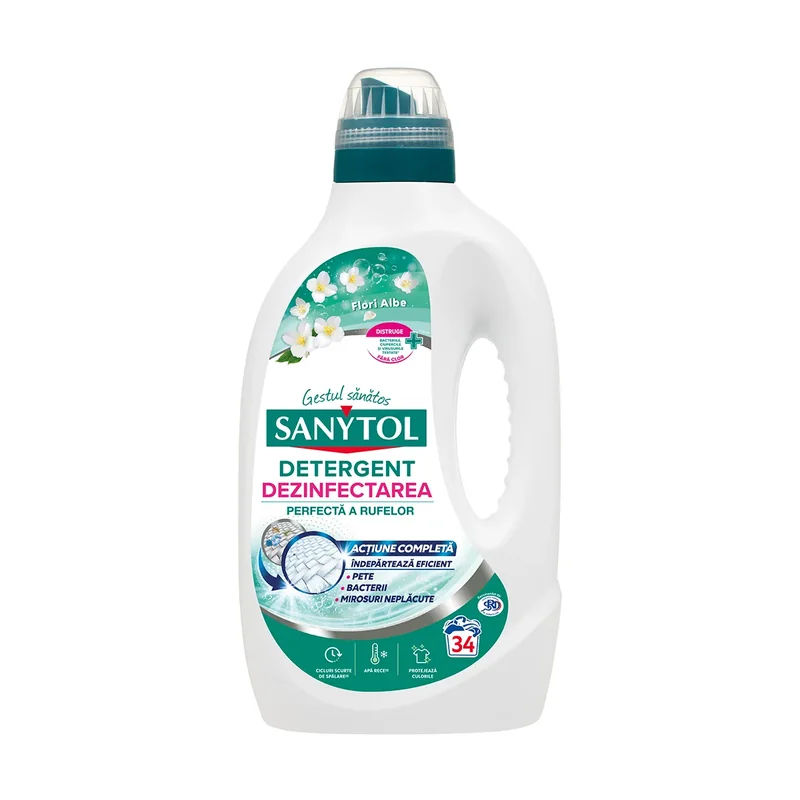 Sanytol Detergent Rufe Dezinfectant Prospetime Florala Spalari 1700ml