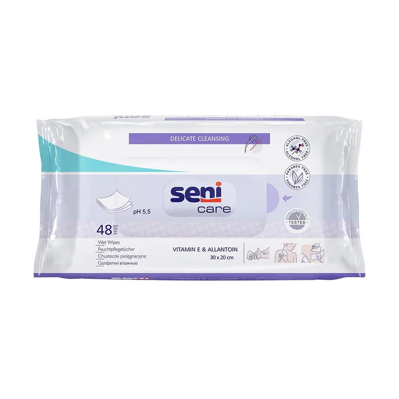 Seni Care Care Servetele Umede 48buc
