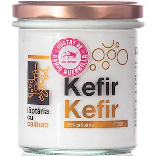 Laptaria cu caimac Caimac Kefir Grasime 5% 300g