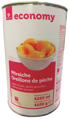 Transgourmet Economy Economy Piersici Decojite Jumatati Sir 4100g