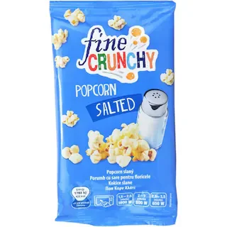 Fine Crunchy Porumb Sare Floricele 100g