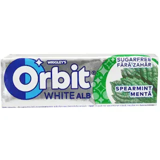 Orbit Guma Mestecat White Spearmint 14g