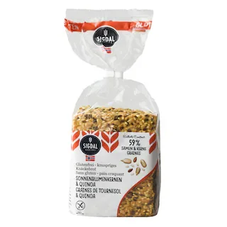 Sigdal Paine Seminte Quinoa Gluten 190g