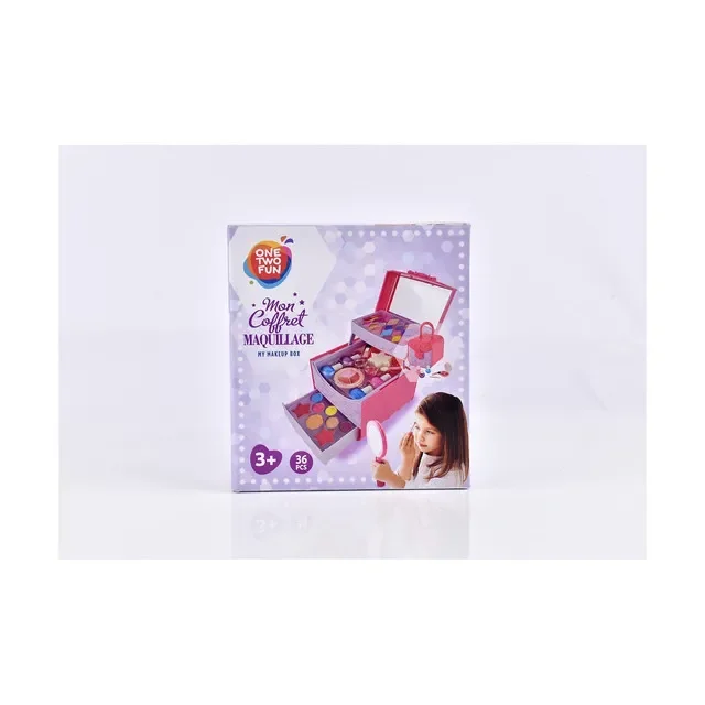 One Two Fun Jucarie Caseta Machiaj 36 Piese
