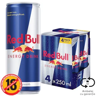 Red Bull Bull Energizanta Red 4x250ml