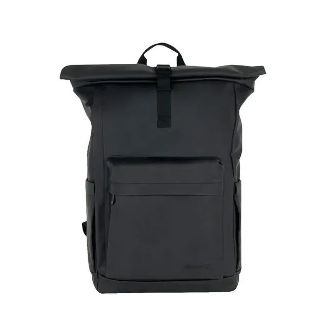 Airport Rucsac Rolltop Material Reciclat Buzunare Multiple Negru 44x30x15 Cm 15cm 20000ml