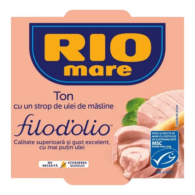 Rio Mare Ton Ulei Masline Mare 120g