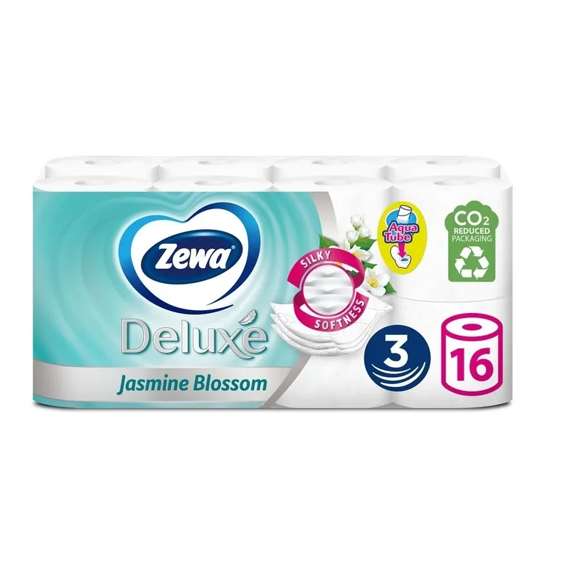Zewa Hartie Igienica Deluxe Jasmine Blossom Role Straturi 16buc