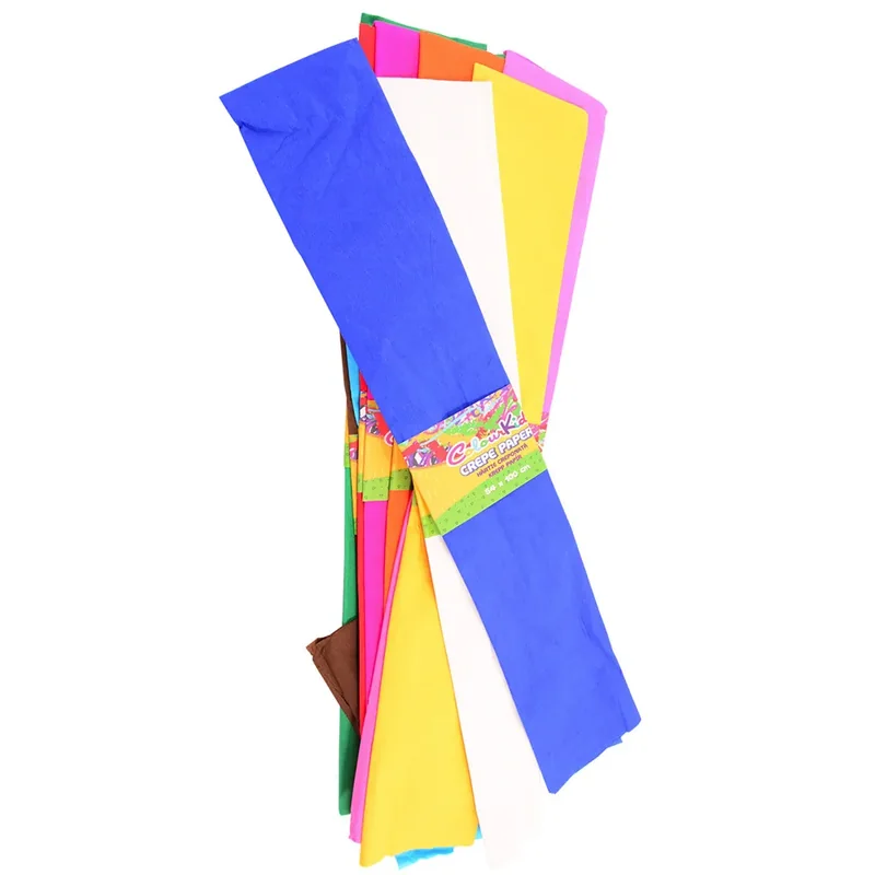 Colour Kids Set Hartie Creponata 10 Culori