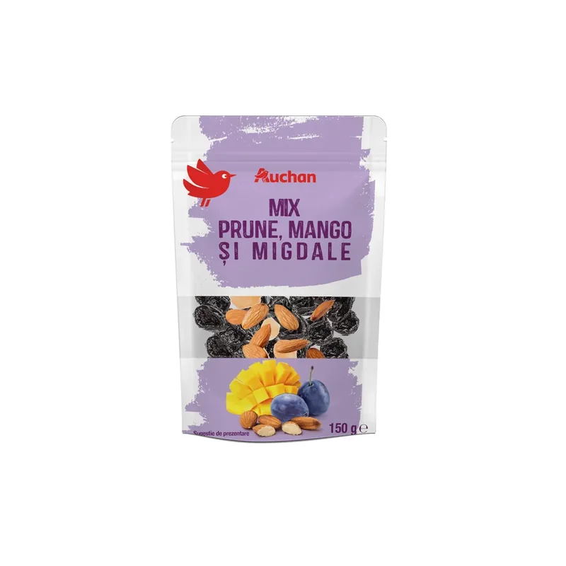 Auchan Mix Prune Migdale Mango 150g
