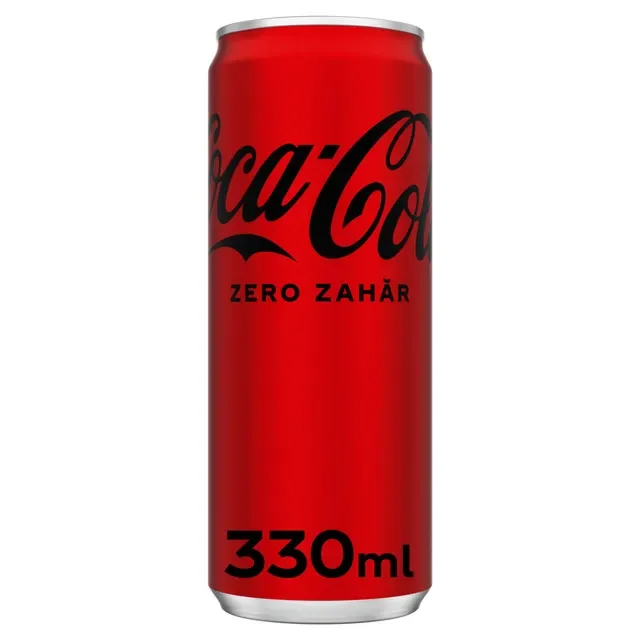 Coca-Cola Carbogazoasa Zahar Fara_zahar 330ml