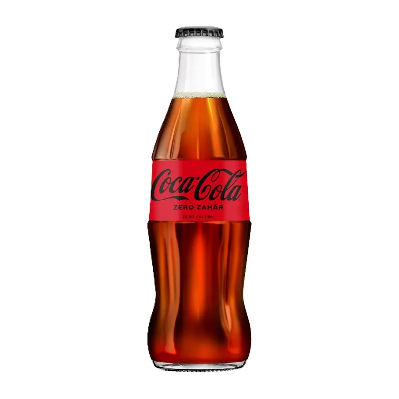 Coca-Cola Zahar Carbogazoasa Fara_zahar 330ml