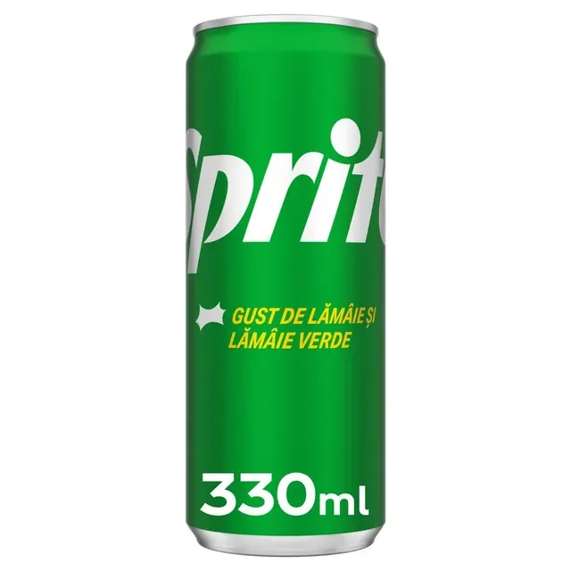 Sprite Carbogazoasa Lamaie Verde Doza 330ml
