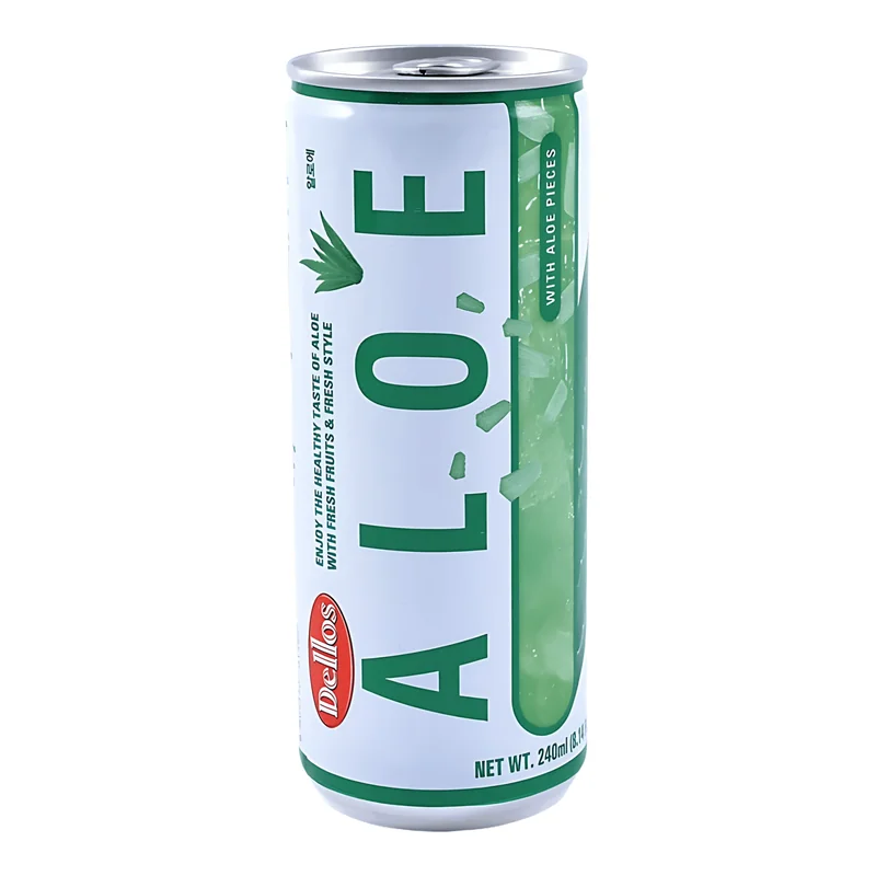 Dellos Necarbogazoasa Aloe Vera Plata 240ml
