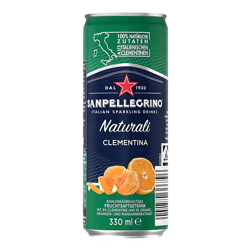San Pellegrino Carbogazoasa Clementine Pellegrino 330ml