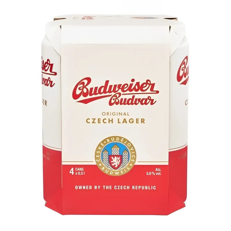 Budweiser Budvar Budvar Bere Blonda 4x500ml